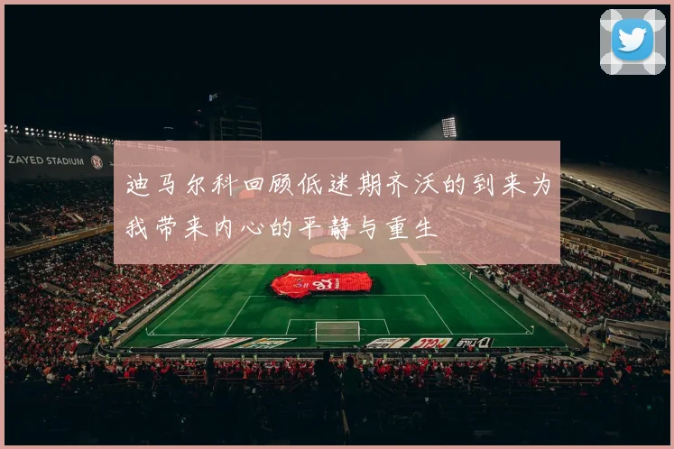迪马尔科回顾低迷期齐沃的到来为我带来内心的平静与重生