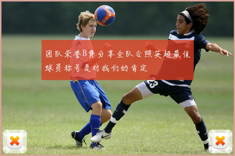 团队荣誉B费分享全队合照英超最佳球员称号是对我们的肯定